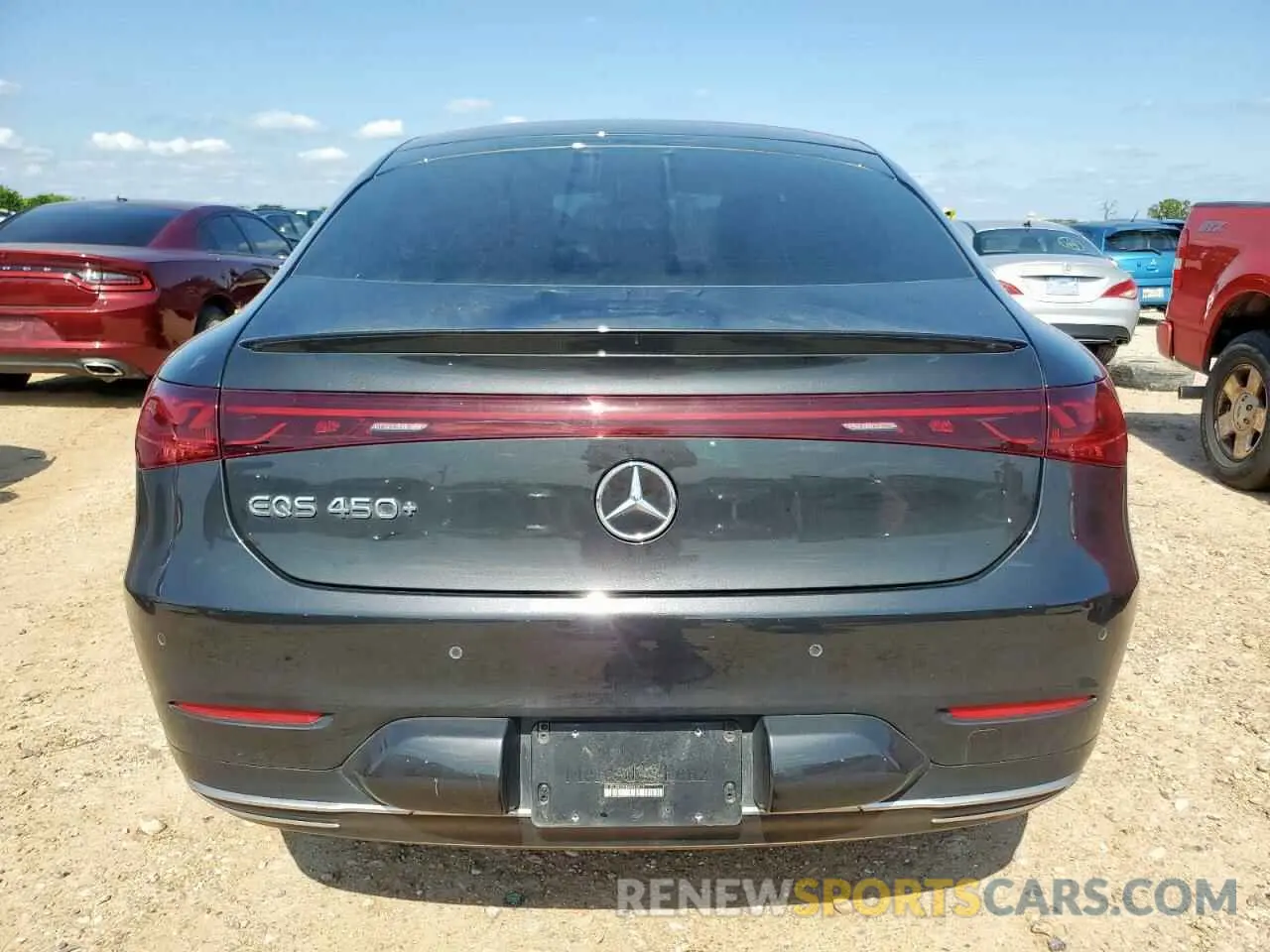 6 Photograph of a damaged car W1KCG2DB7NA013917 MERCEDES-BENZ EQS SEDAN 2022