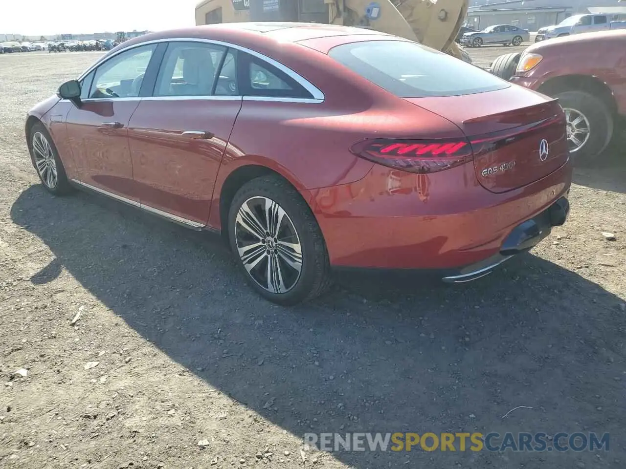 2 Photograph of a damaged car W1KCG2DB7NA017658 MERCEDES-BENZ EQS SEDAN 2022