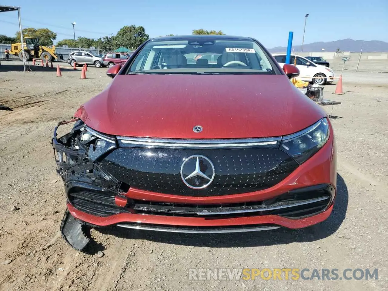 5 Photograph of a damaged car W1KCG2DB7NA017658 MERCEDES-BENZ EQS SEDAN 2022