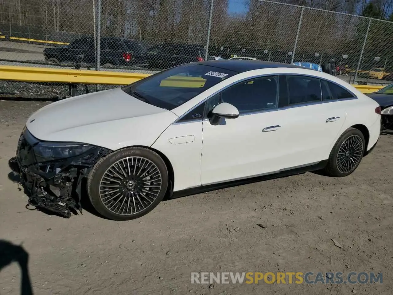 1 Photograph of a damaged car W1KCG4EB0NA020878 MERCEDES-BENZ EQS SEDAN 2022