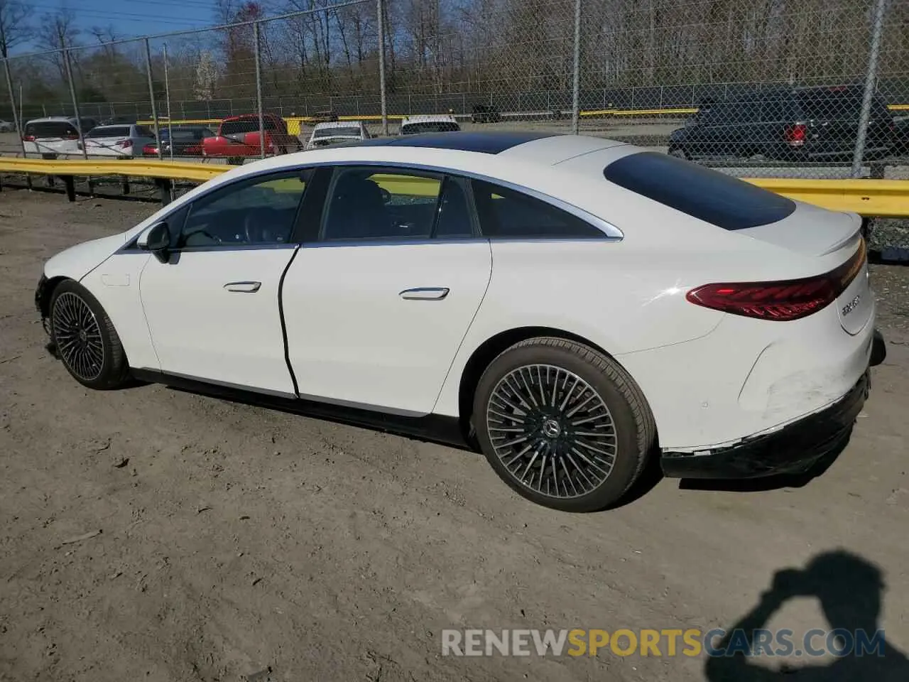 2 Photograph of a damaged car W1KCG4EB0NA020878 MERCEDES-BENZ EQS SEDAN 2022
