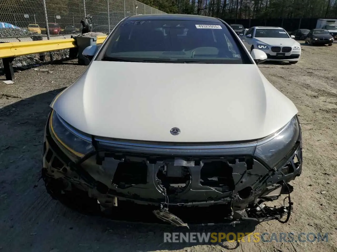 5 Photograph of a damaged car W1KCG4EB0NA020878 MERCEDES-BENZ EQS SEDAN 2022