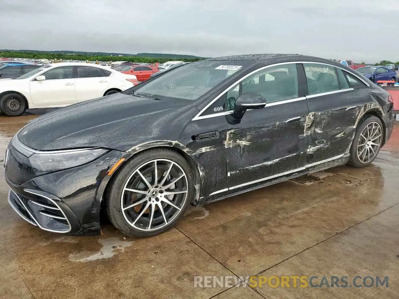 1 Photograph of a damaged car W1KCG4EB2NA018274 MERCEDES-BENZ EQS SEDAN 2022