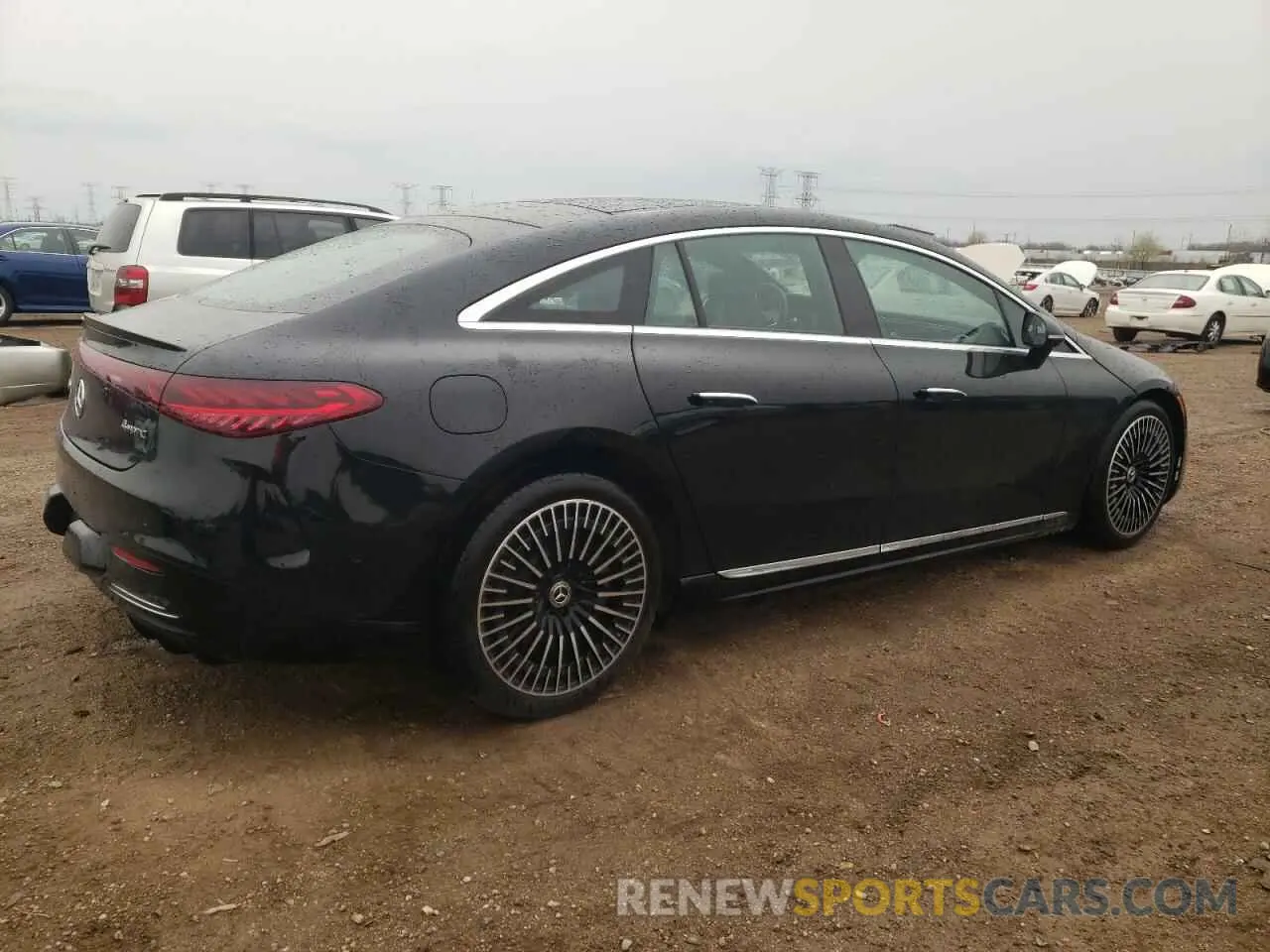 3 Photograph of a damaged car W1KCG4EB4NA020916 MERCEDES-BENZ EQS SEDAN 2022