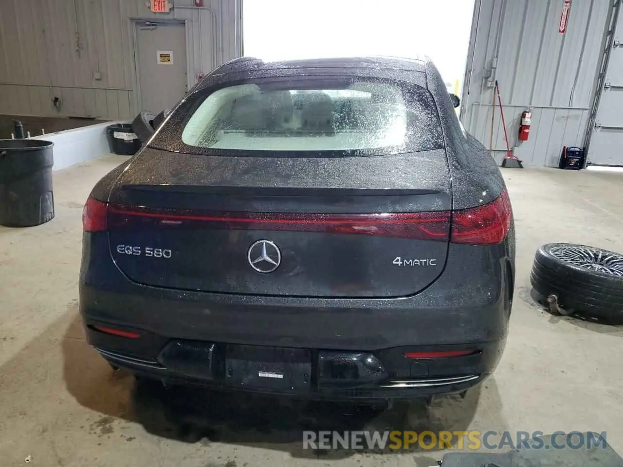 6 Photograph of a damaged car W1KCG4EB8NA017680 MERCEDES-BENZ EQS SEDAN 2022