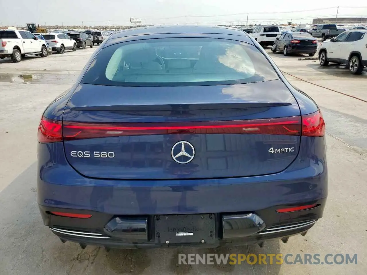 6 Photograph of a damaged car W1KCG4EB8NA021793 MERCEDES-BENZ EQS SEDAN 2022