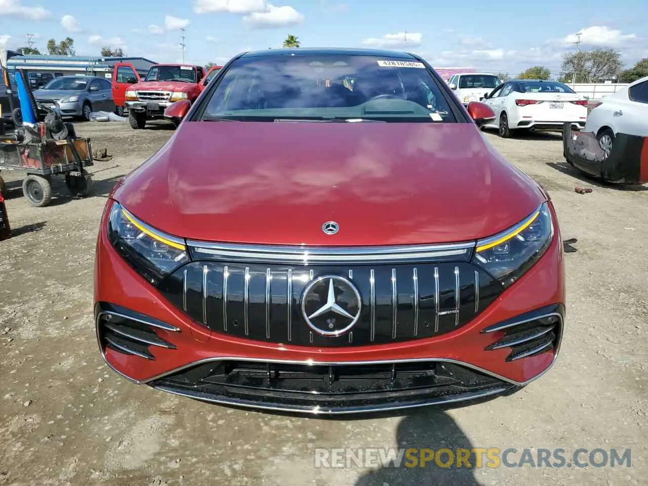 5 Photograph of a damaged car W1KCG5FB0NA010131 MERCEDES-BENZ EQS SEDAN 2022