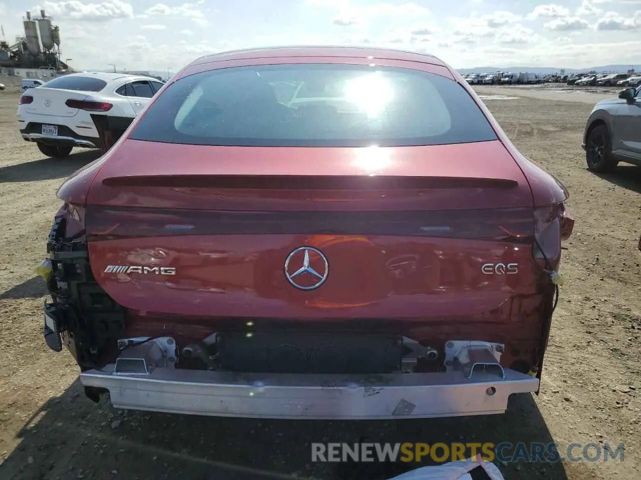 6 Photograph of a damaged car W1KCG5FB0NA010131 MERCEDES-BENZ EQS SEDAN 2022