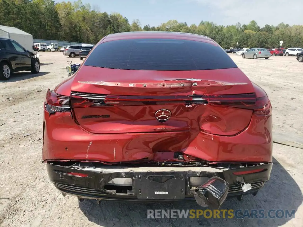 6 Photograph of a damaged car W1KCG5FB1NA009022 MERCEDES-BENZ EQS SEDAN 2022