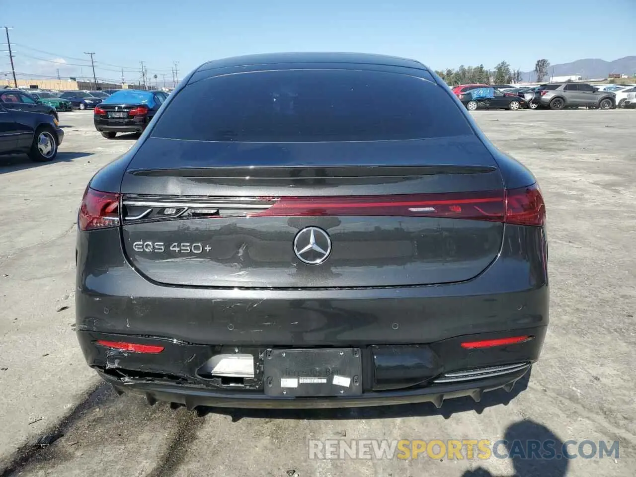 6 Photograph of a damaged car W1KCG2DB0PA030934 MERCEDES-BENZ EQS SEDAN 2023