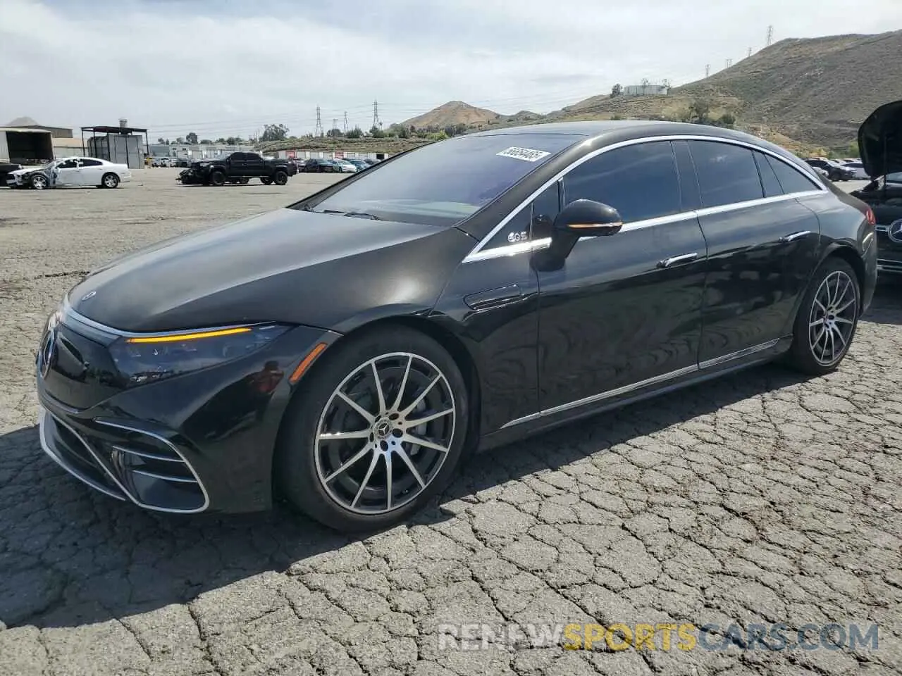 1 Photograph of a damaged car W1KCG2DB1PA031557 MERCEDES-BENZ EQS SEDAN 2023