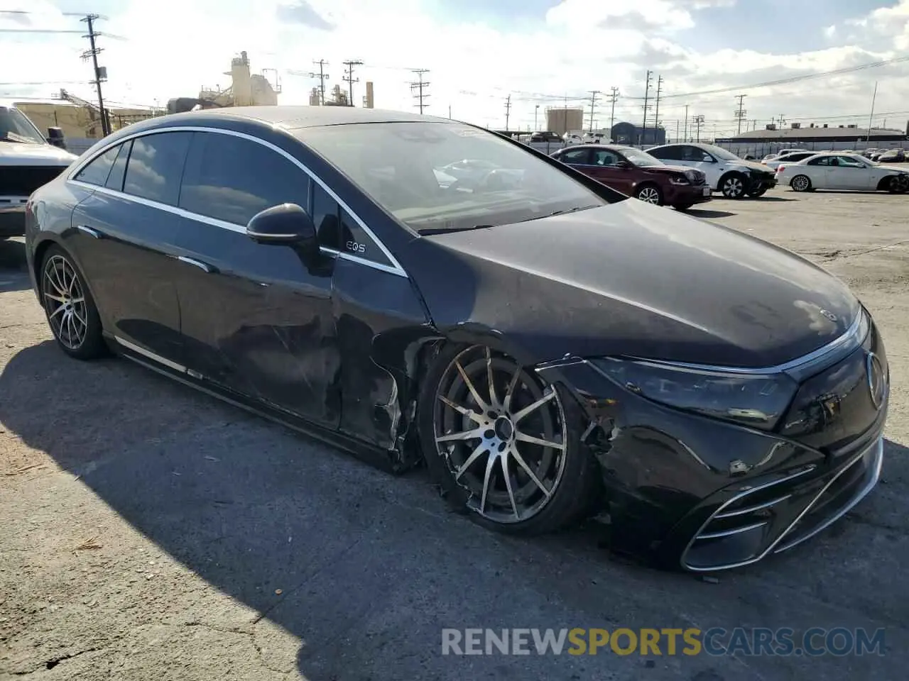 4 Photograph of a damaged car W1KCG2DB4PA033450 MERCEDES-BENZ EQS SEDAN 2023