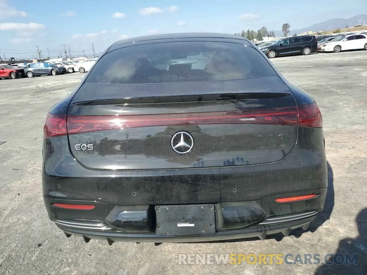 6 Photograph of a damaged car W1KCG2DB4PA033450 MERCEDES-BENZ EQS SEDAN 2023
