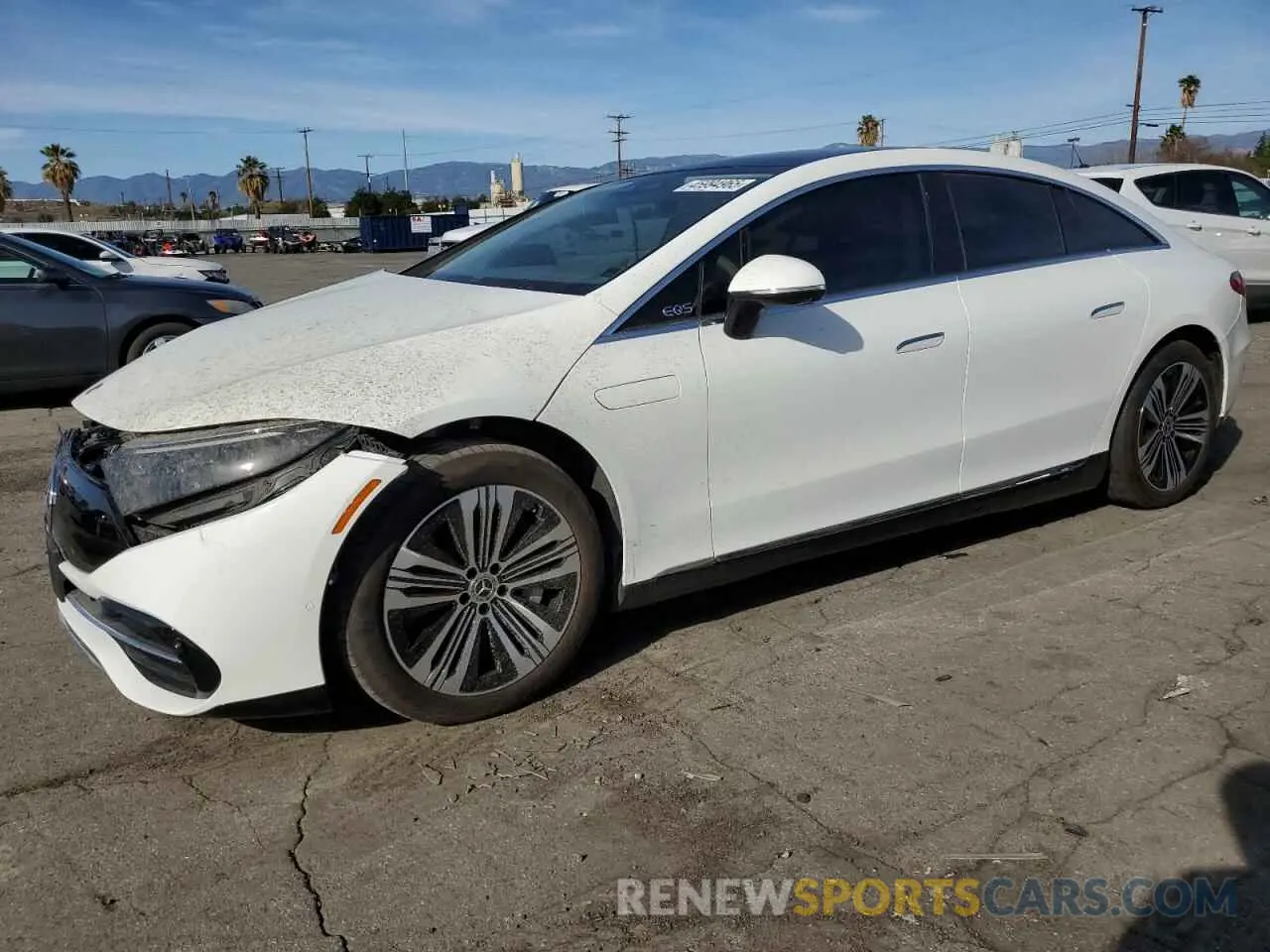1 Photograph of a damaged car W1KCG2DB8PA034777 MERCEDES-BENZ EQS SEDAN 2023