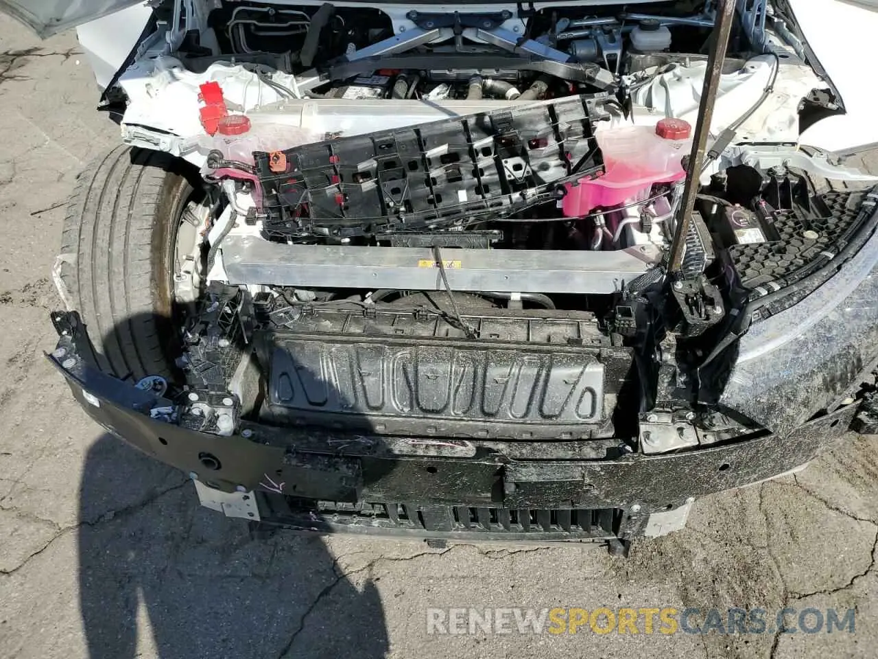 11 Photograph of a damaged car W1KCG2DB8PA034777 MERCEDES-BENZ EQS SEDAN 2023