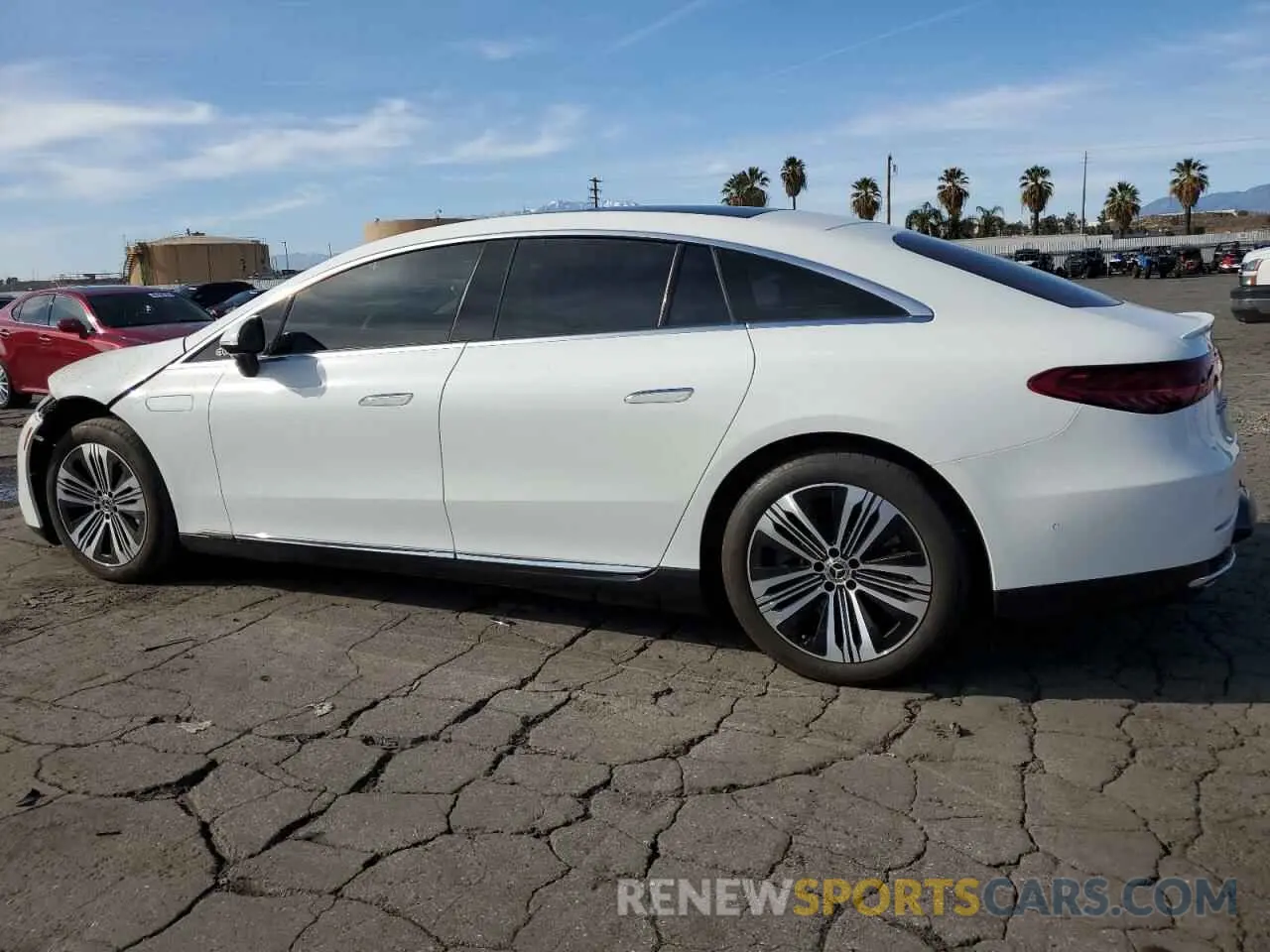 2 Photograph of a damaged car W1KCG2DB8PA034777 MERCEDES-BENZ EQS SEDAN 2023