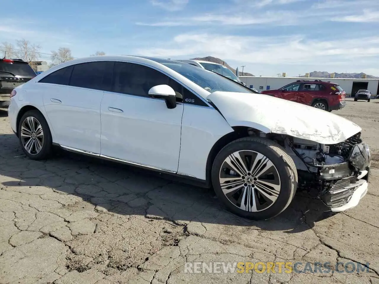 4 Photograph of a damaged car W1KCG2DB8PA034777 MERCEDES-BENZ EQS SEDAN 2023