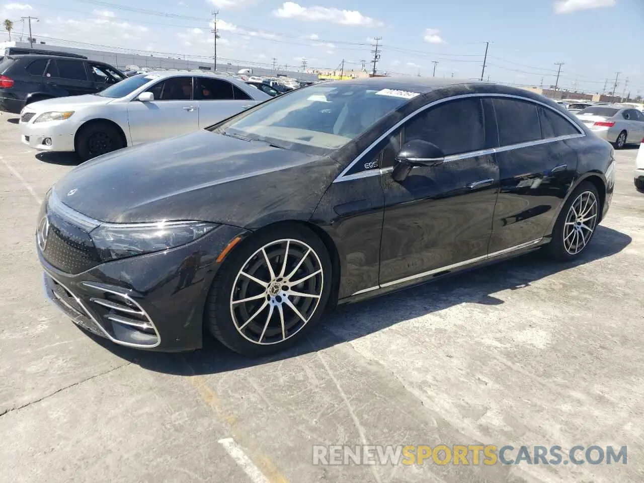1 Photograph of a damaged car W1KCG2DBXPA025532 MERCEDES-BENZ EQS SEDAN 2023
