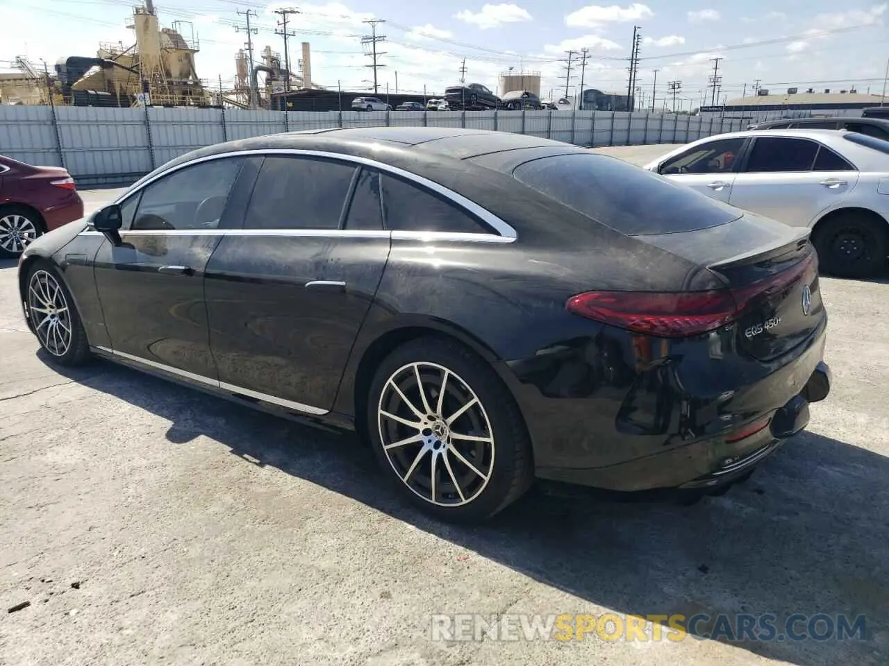 2 Photograph of a damaged car W1KCG2DBXPA025532 MERCEDES-BENZ EQS SEDAN 2023