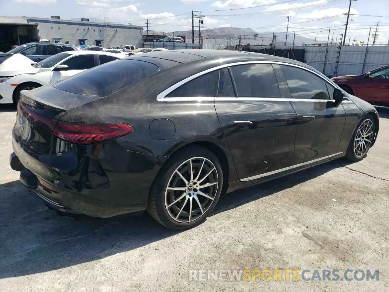 3 Photograph of a damaged car W1KCG2DBXPA025532 MERCEDES-BENZ EQS SEDAN 2023