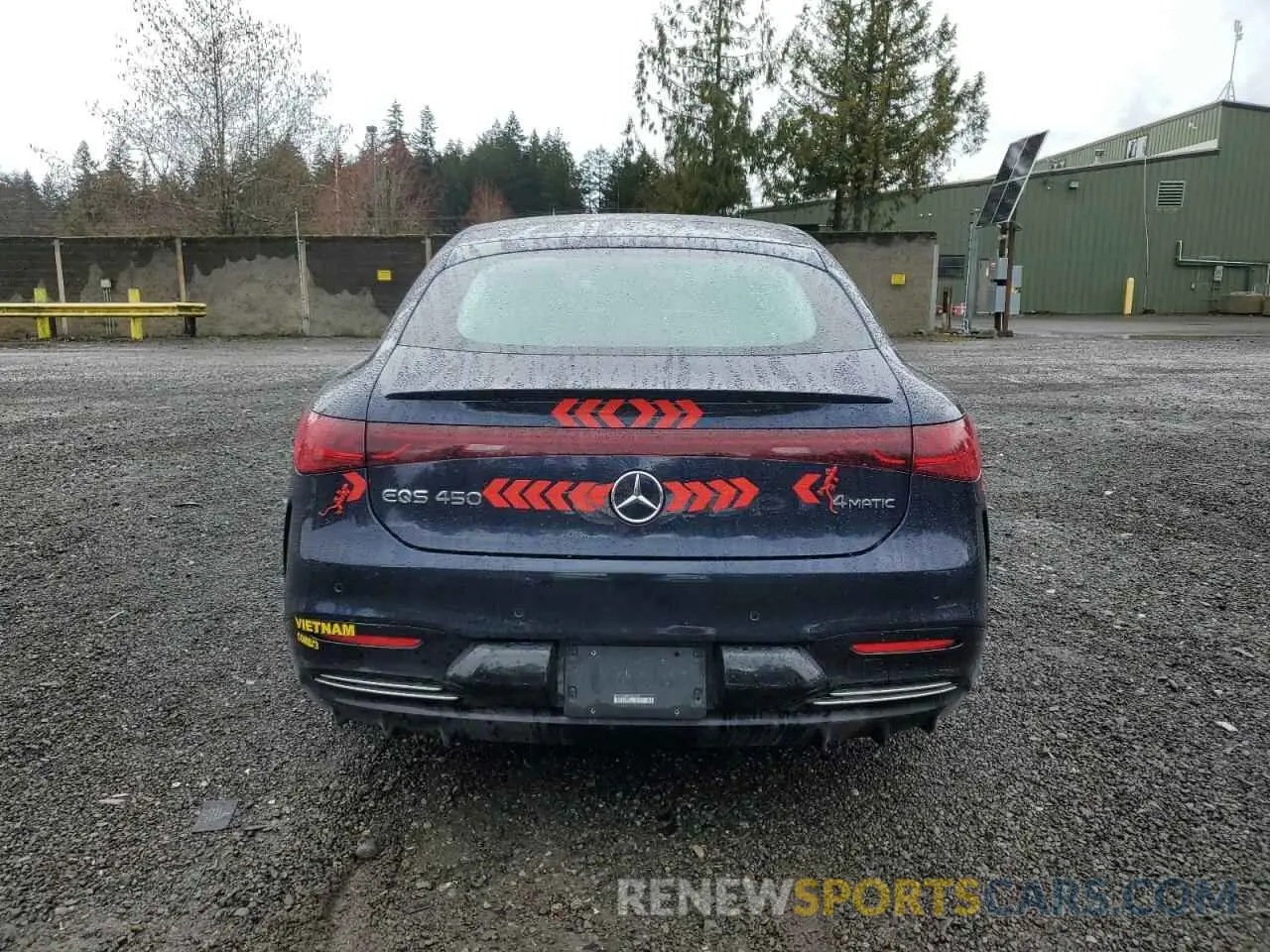 6 Photograph of a damaged car W1KCG2EB8PA041226 MERCEDES-BENZ EQS SEDAN 2023