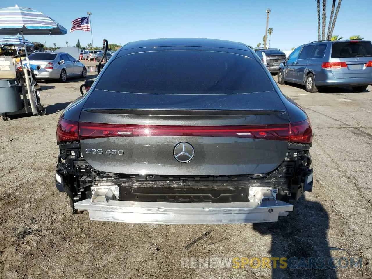 6 Photograph of a damaged car W1KCG2EBXPA040109 MERCEDES-BENZ EQS SEDAN 2023