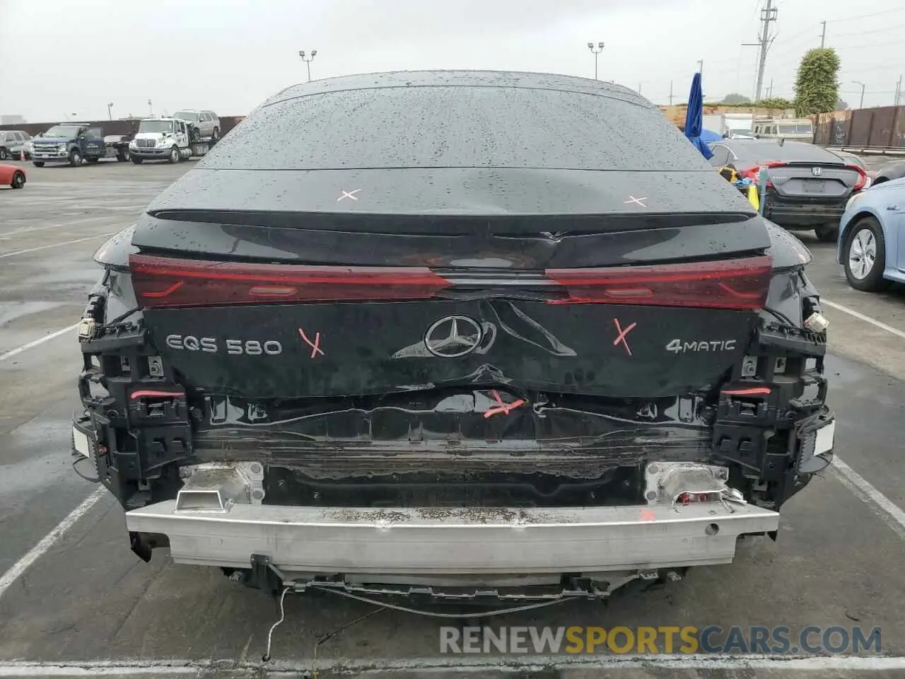 6 Photograph of a damaged car W1KCG4EB1PA040611 MERCEDES-BENZ EQS SEDAN 2023