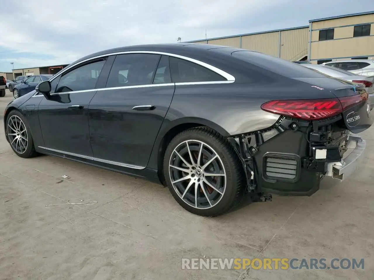 2 Photograph of a damaged car W1KCG4EB6PA027580 MERCEDES-BENZ EQS SEDAN 2023