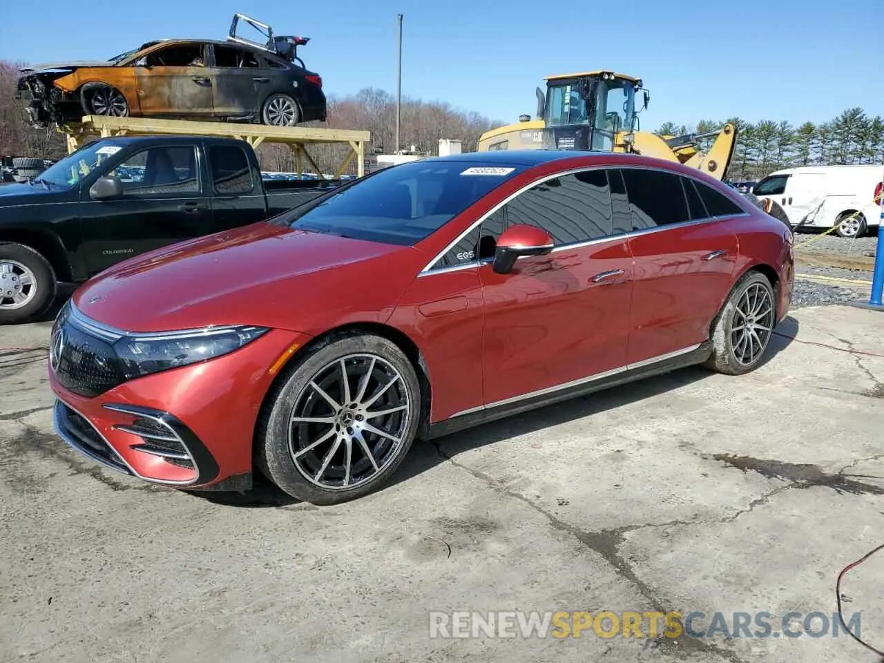 1 Photograph of a damaged car W1KCG4EB9PA028206 MERCEDES-BENZ EQS SEDAN 2023