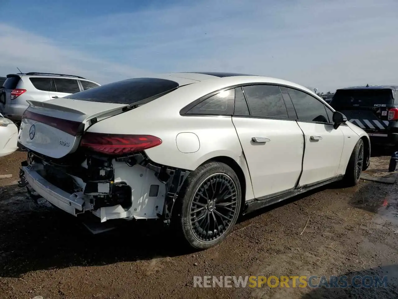 3 Photograph of a damaged car W1KCG5FB6PA038082 MERCEDES-BENZ EQS SEDAN 2023