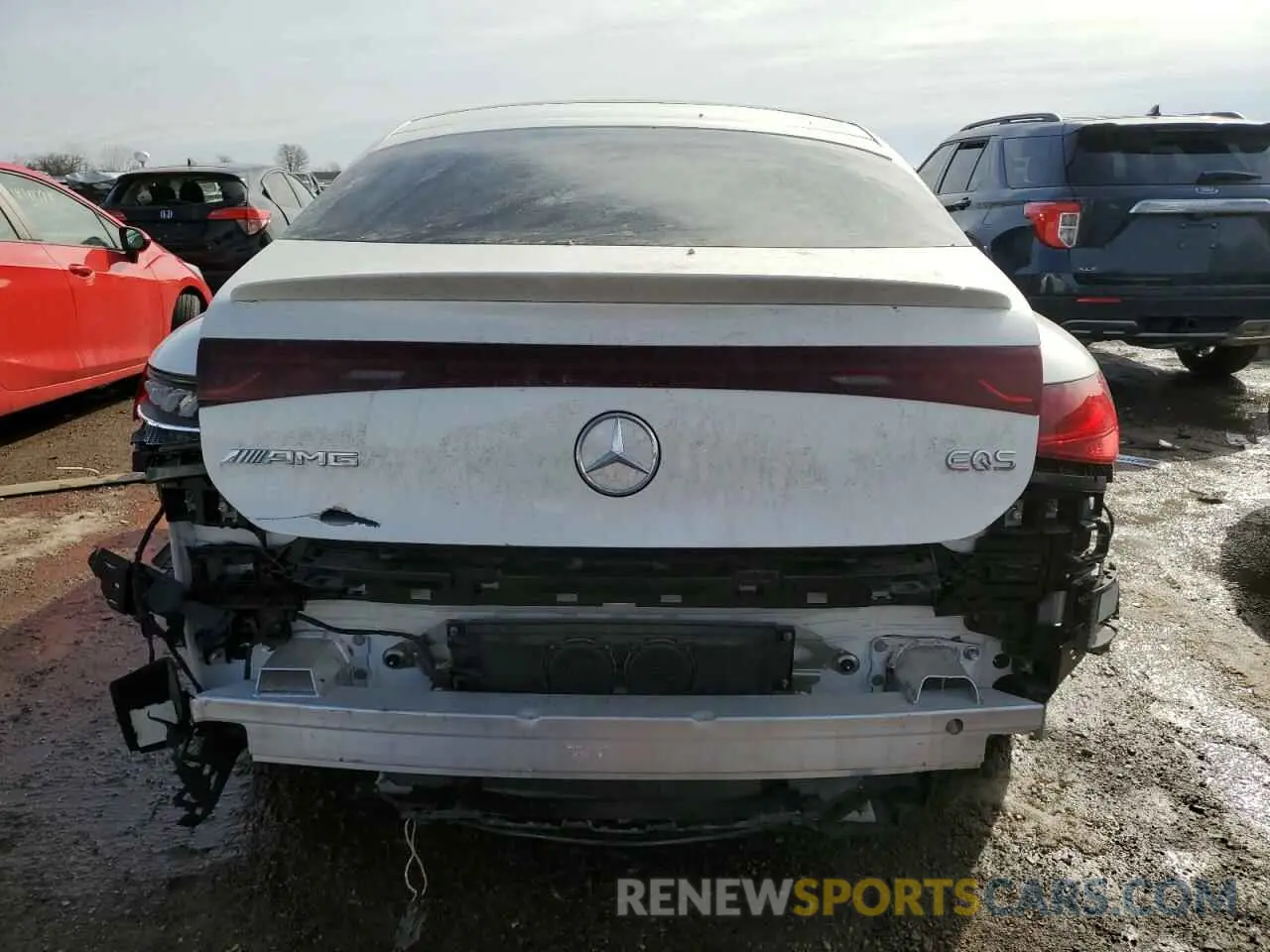 6 Photograph of a damaged car W1KCG5FB6PA038082 MERCEDES-BENZ EQS SEDAN 2023