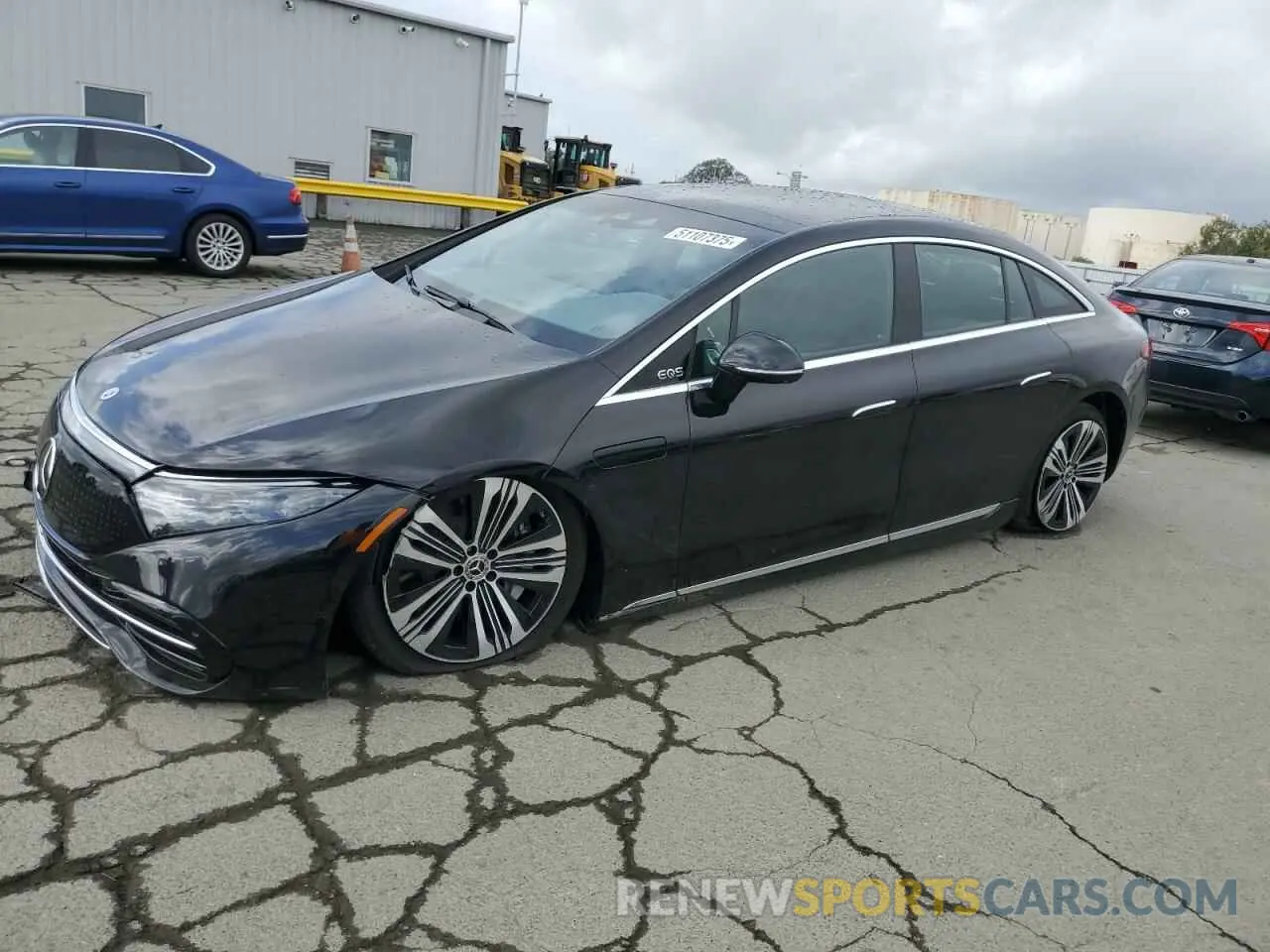1 Photograph of a damaged car W1KCG2EB4RA048256 MERCEDES-BENZ EQS SEDAN 2024