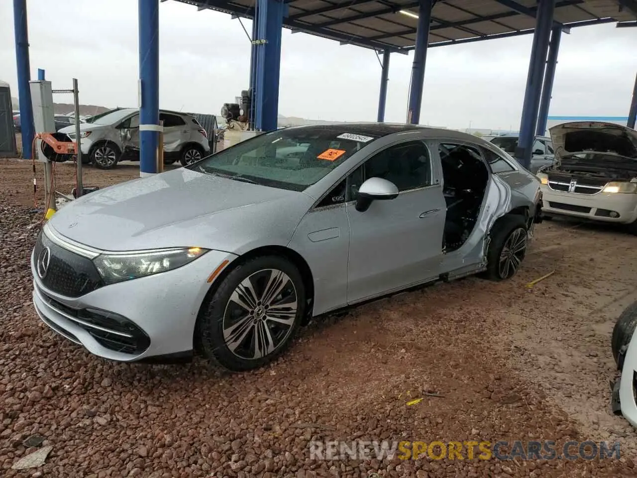 1 Photograph of a damaged car W1KCG2EB9RA046776 MERCEDES-BENZ EQS SEDAN 2024