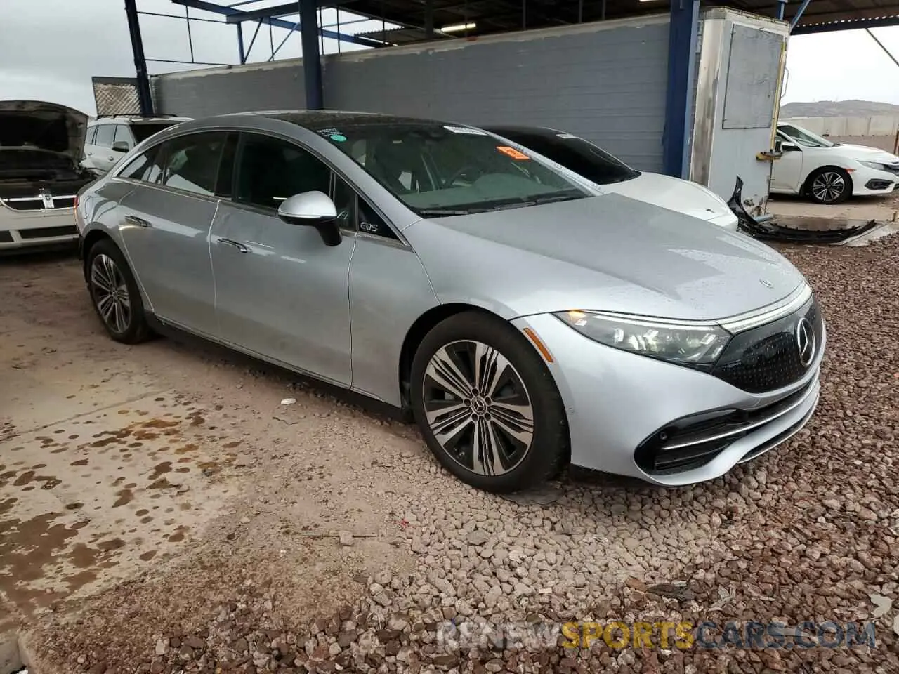 4 Photograph of a damaged car W1KCG2EB9RA046776 MERCEDES-BENZ EQS SEDAN 2024