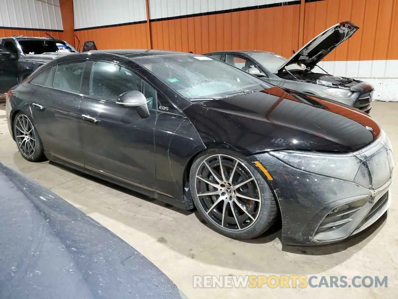 4 Photograph of a damaged car W1KCG4EB4RA047619 MERCEDES-BENZ EQS SEDAN 2024