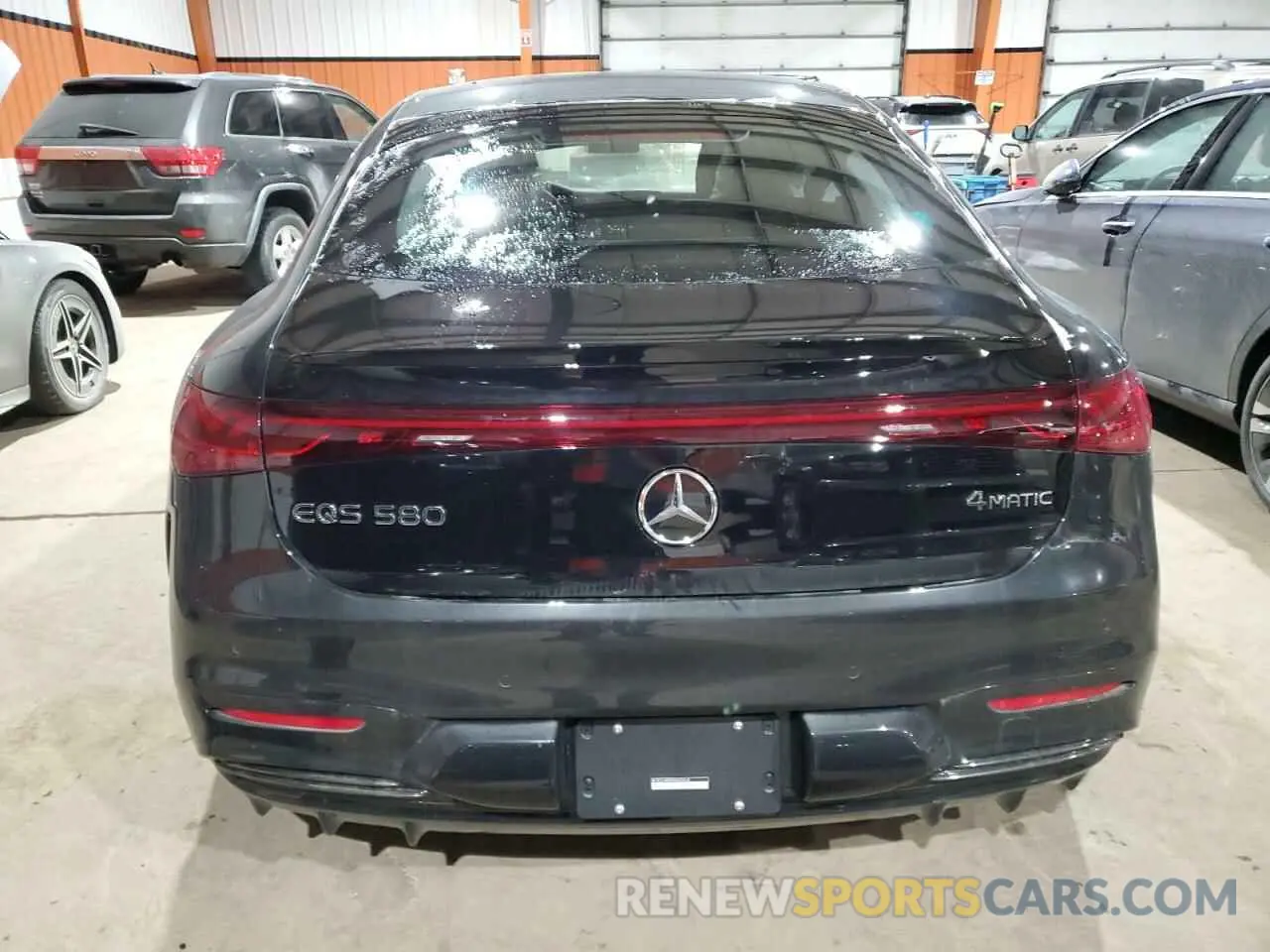 6 Photograph of a damaged car W1KCG4EB4RA047619 MERCEDES-BENZ EQS SEDAN 2024
