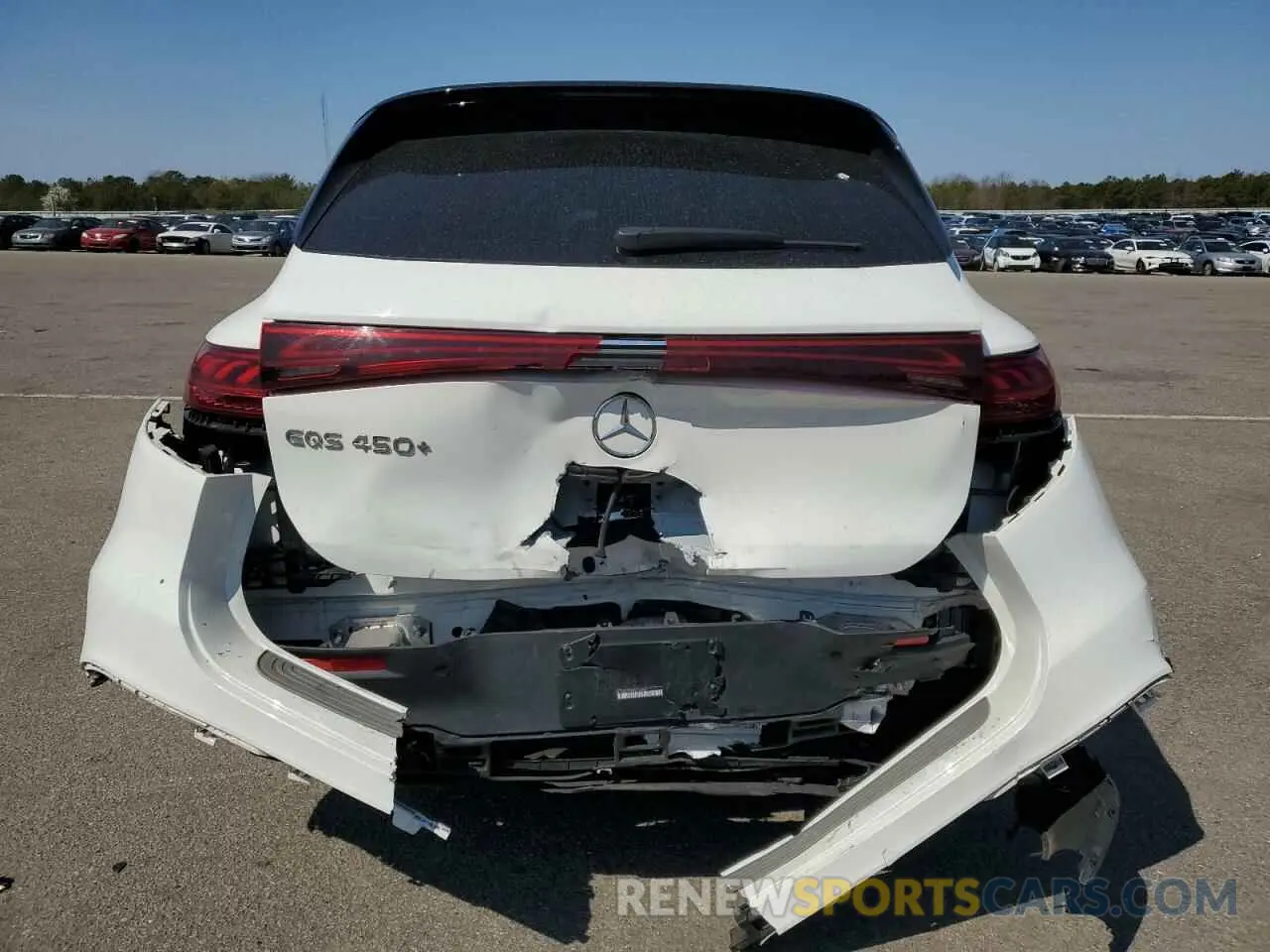 6 Photograph of a damaged car 4JGDM2DB0PA003834 MERCEDES-BENZ EQS SUV 45 2023