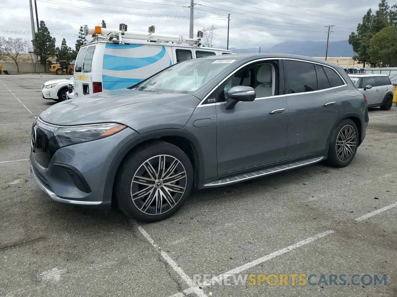 1 Photograph of a damaged car 4JGDM2DB4PA008891 MERCEDES-BENZ EQS SUV 45 2023