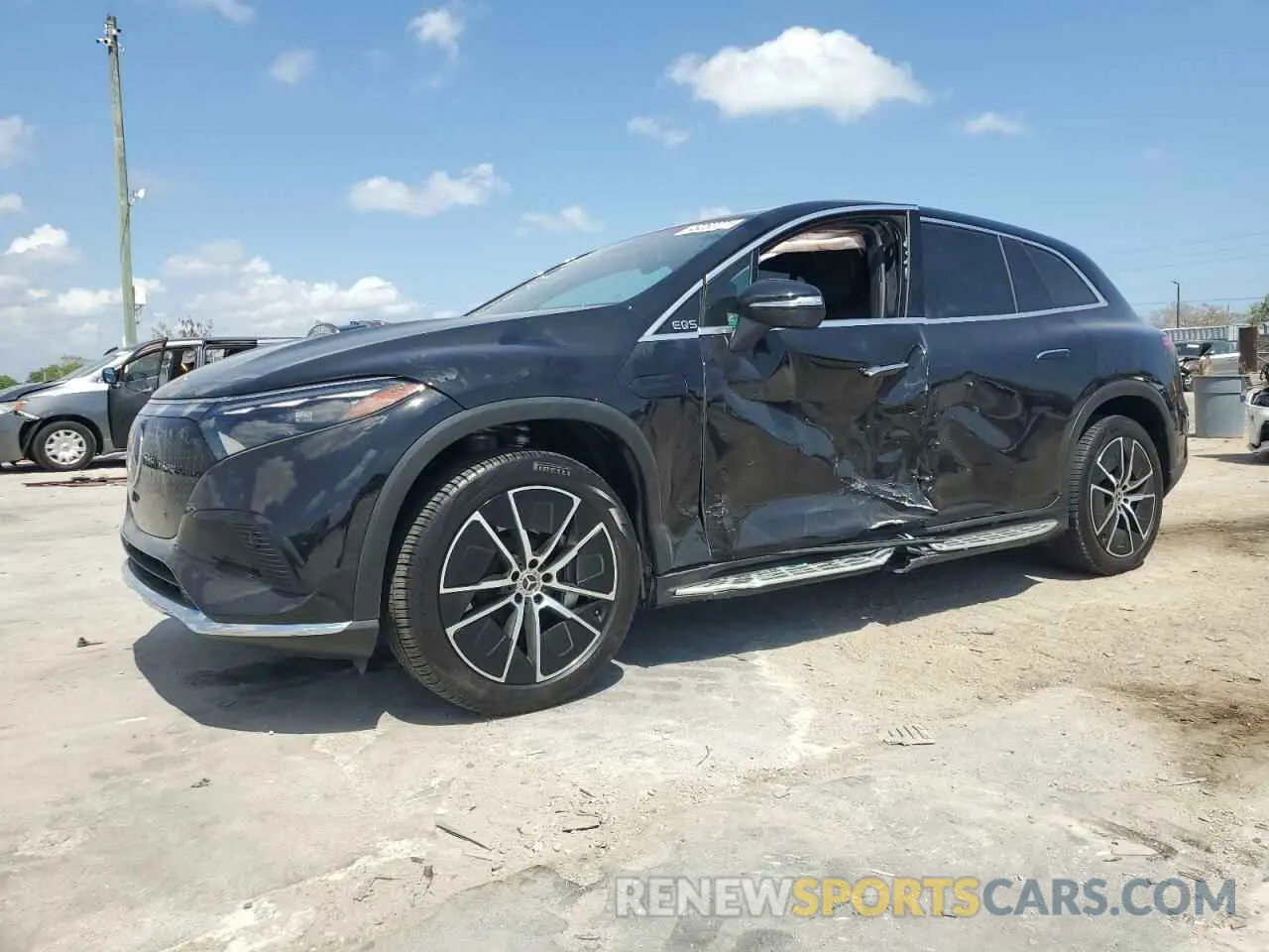 1 Photograph of a damaged car 4JGDM2DB4PA029577 MERCEDES-BENZ EQS SUV 45 2023