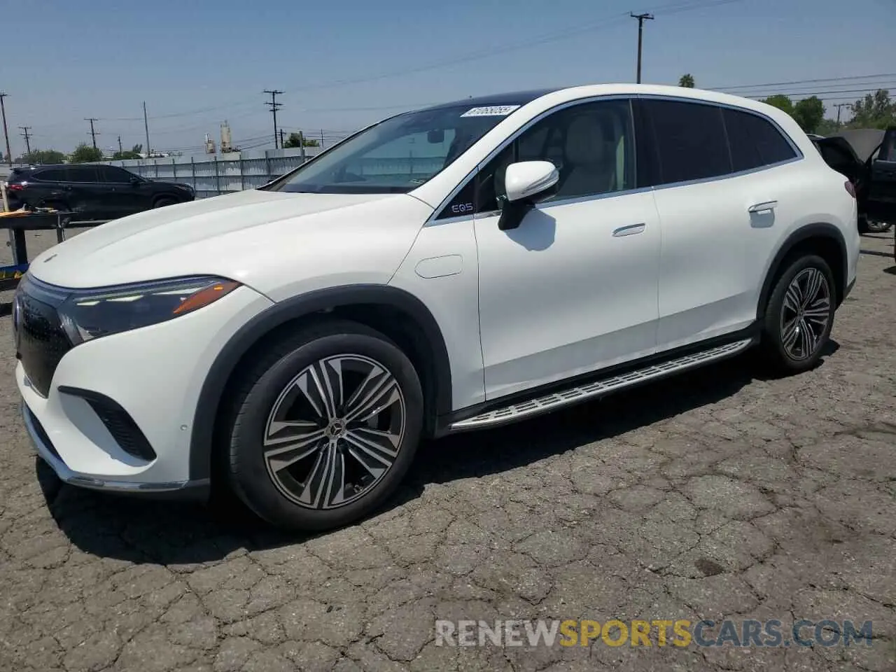 1 Photograph of a damaged car 4JGDM2DB9PA009082 MERCEDES-BENZ EQS SUV 45 2023
