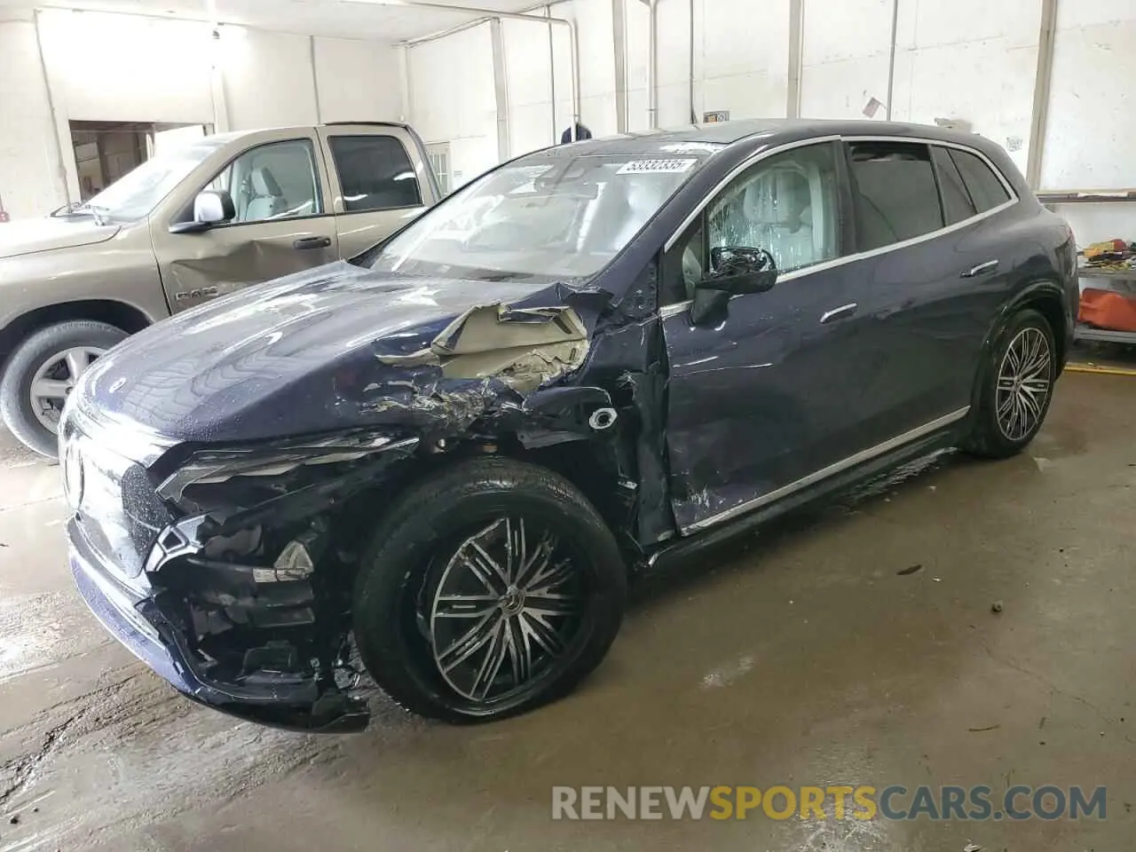 1 Photograph of a damaged car 4JGDM2EB2PA023209 MERCEDES-BENZ EQS SUV 45 2023