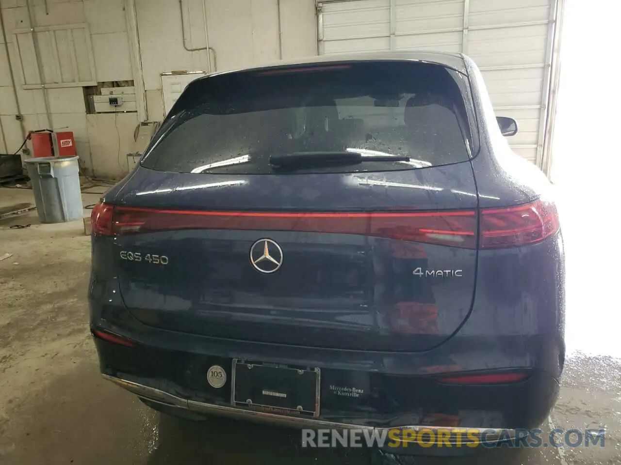 6 Photograph of a damaged car 4JGDM2EB2PA023209 MERCEDES-BENZ EQS SUV 45 2023
