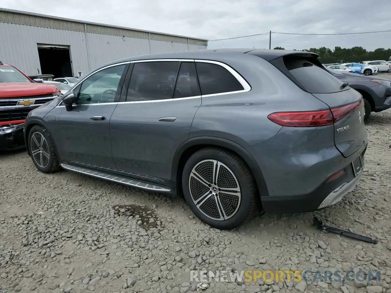2 Photograph of a damaged car 4JGDM2EB3PA028824 MERCEDES-BENZ EQS SUV 45 2023