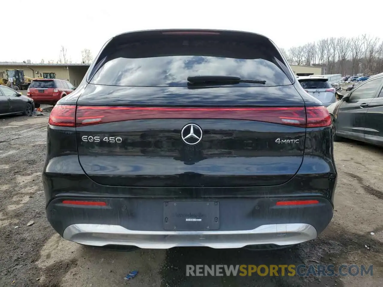6 Photograph of a damaged car 4JGDM2EB6PA001035 MERCEDES-BENZ EQS SUV 45 2023