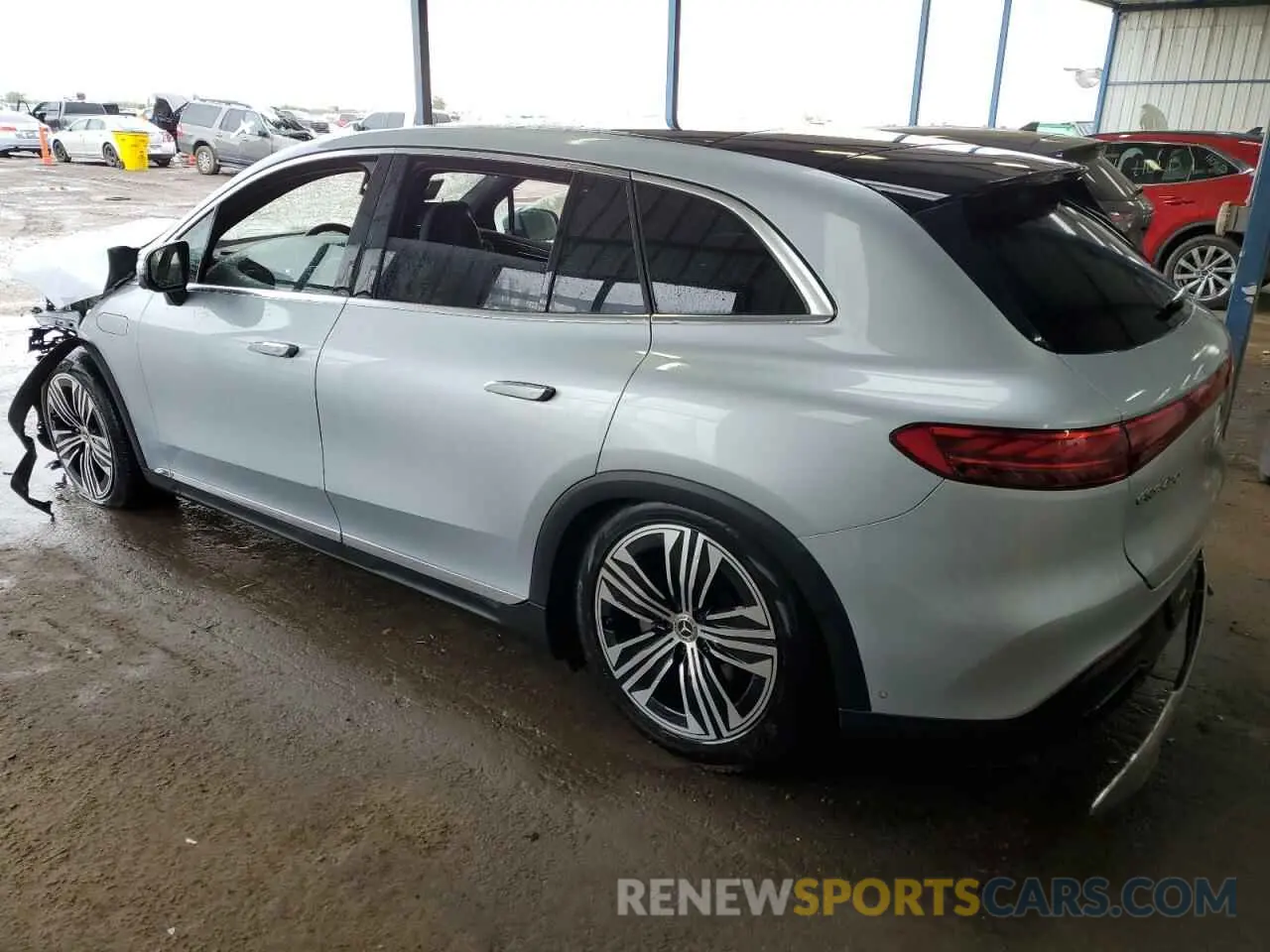 2 Photograph of a damaged car 4JGDM2EB6PA024248 MERCEDES-BENZ EQS SUV 45 2023