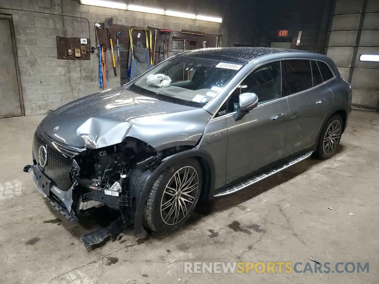 1 Photograph of a damaged car 4JGDM2EB6RA030361 MERCEDES-BENZ EQS SUV 45 2024