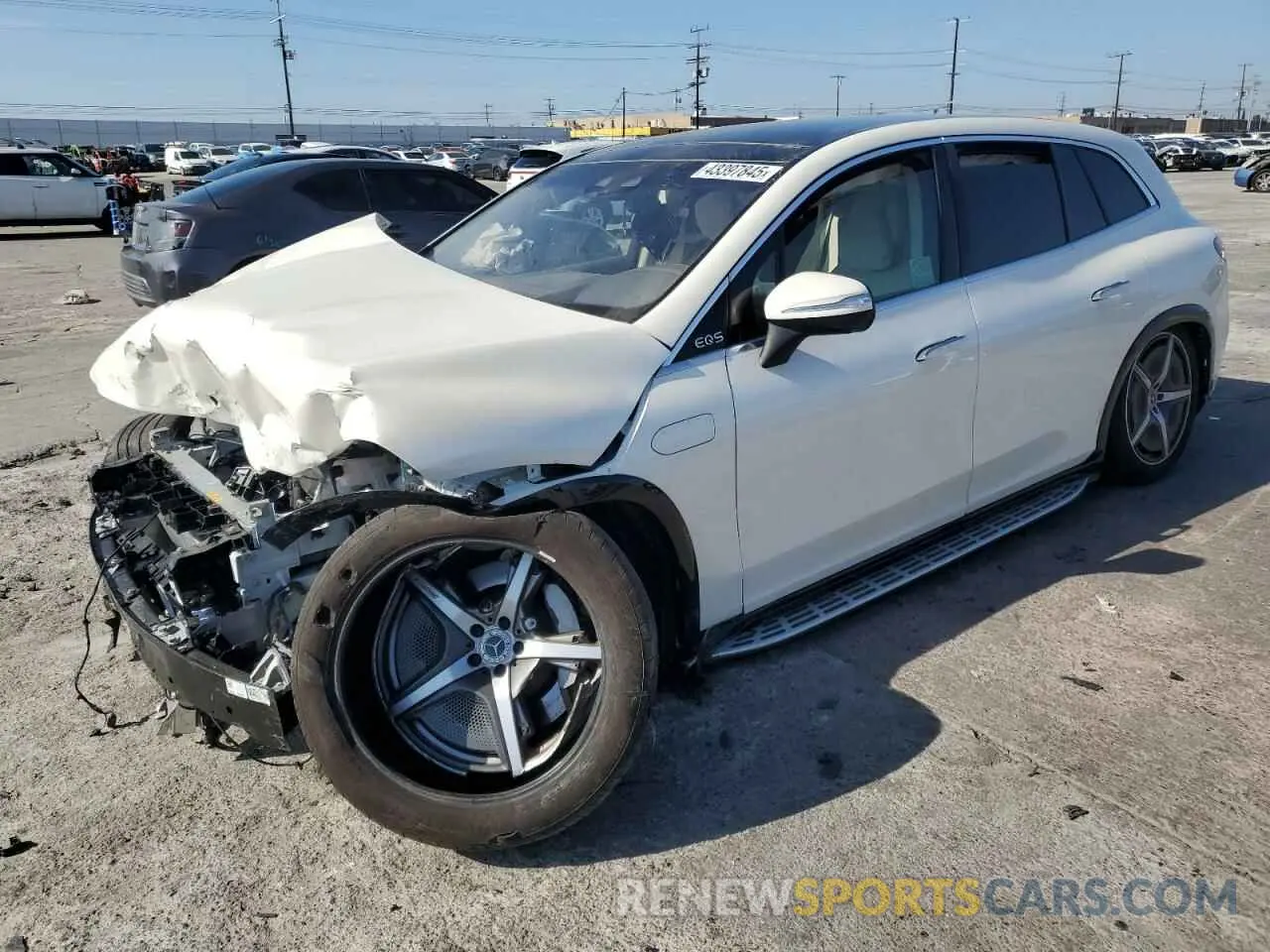 1 Photograph of a damaged car 4JGDM4EB1PA027036 MERCEDES-BENZ EQS SUV 58 2023