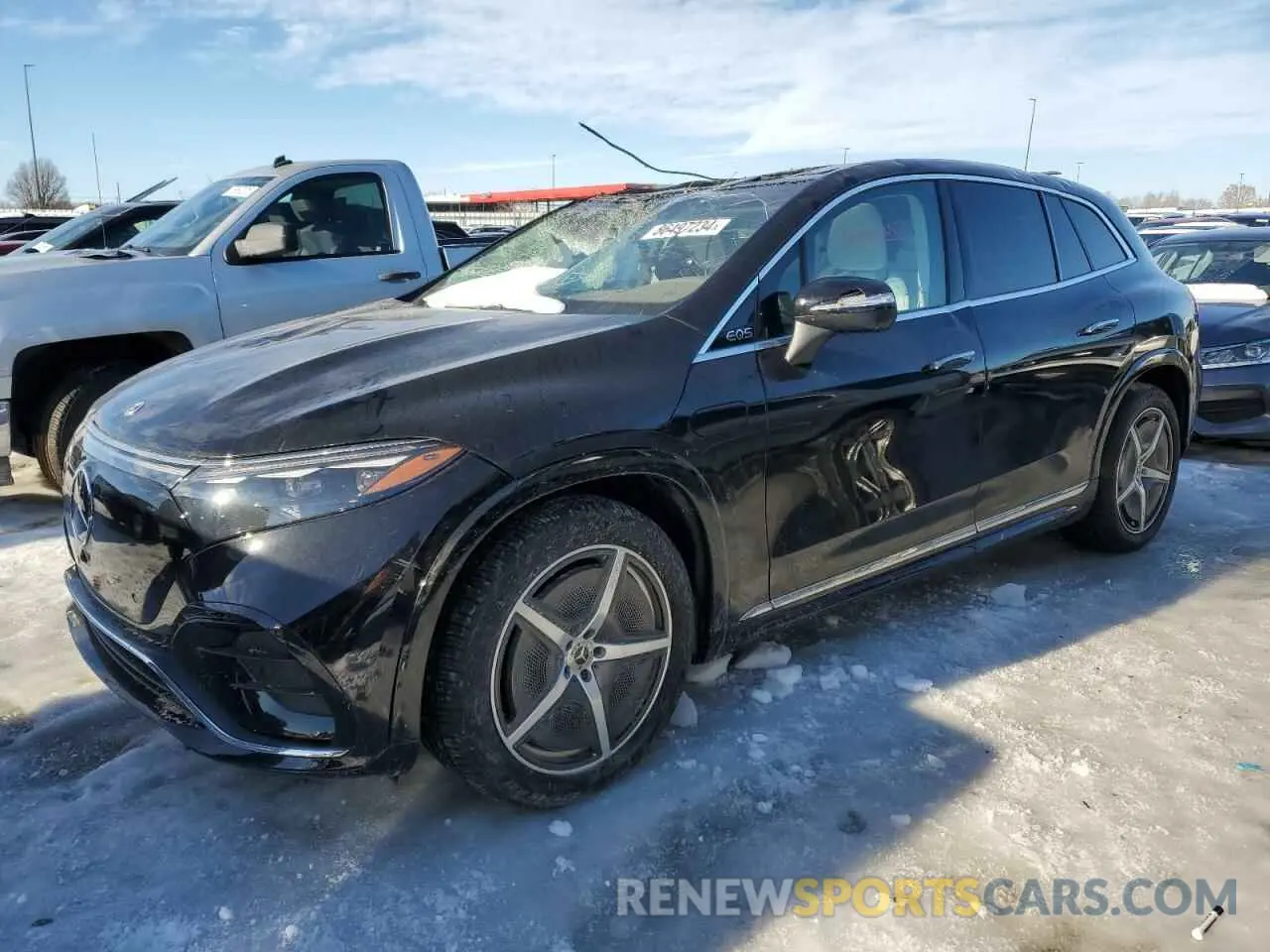 1 Photograph of a damaged car 4JGDM4EB6PA012659 MERCEDES-BENZ EQS SUV 58 2023