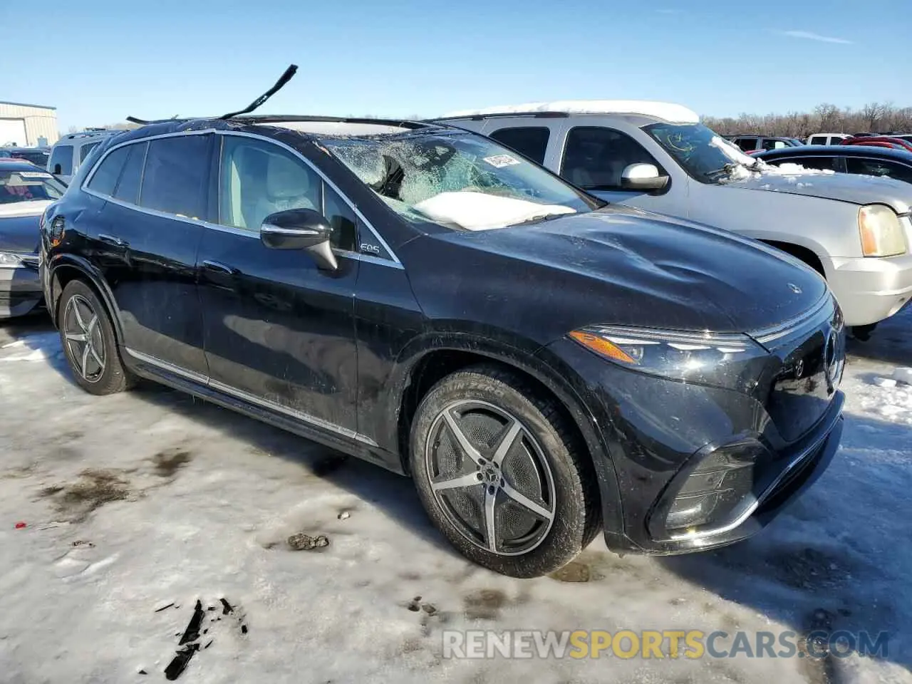 4 Photograph of a damaged car 4JGDM4EB6PA012659 MERCEDES-BENZ EQS SUV 58 2023