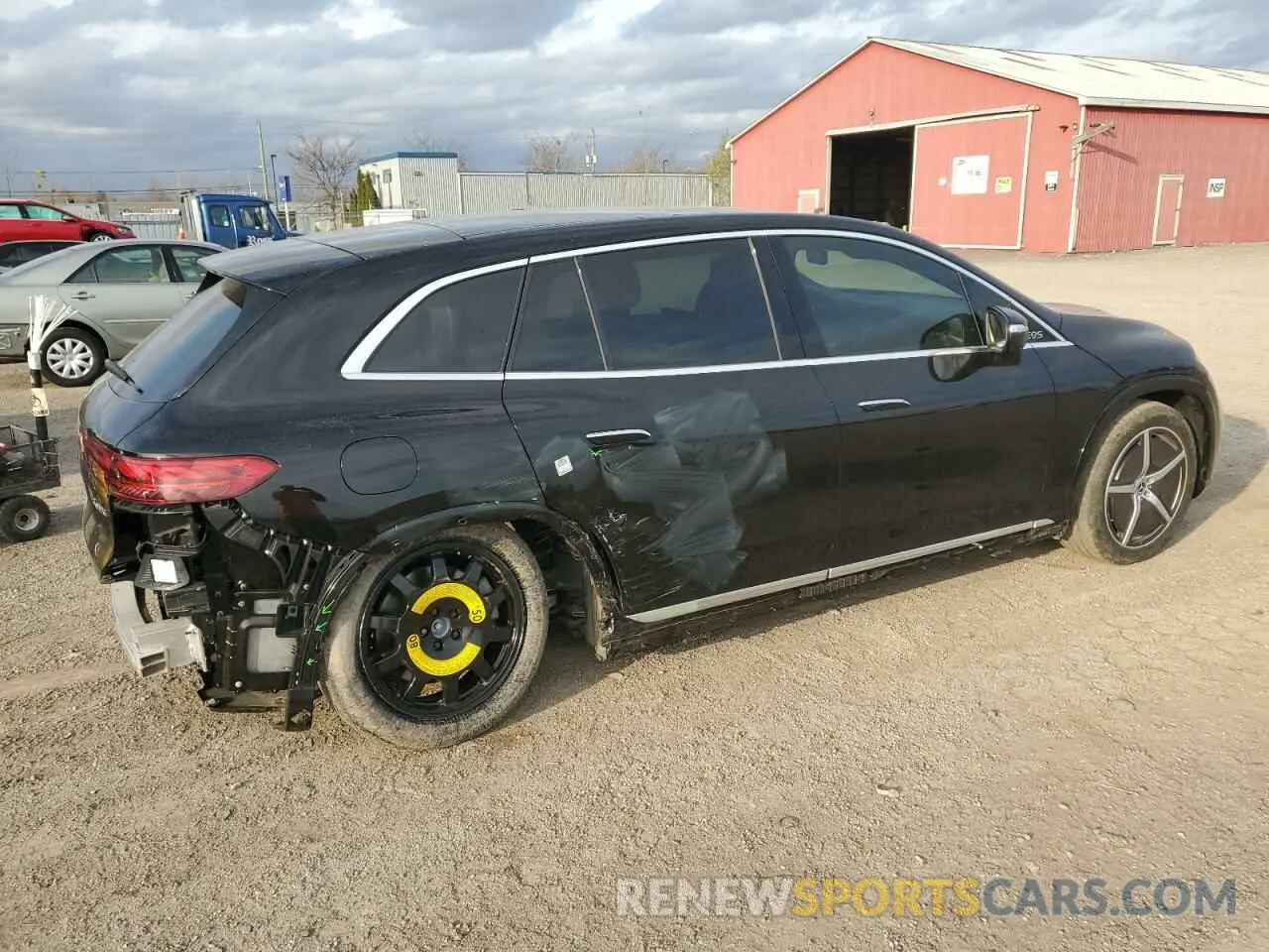 3 Photograph of a damaged car 4JGDM4EB7PA002562 MERCEDES-BENZ EQS SUV 58 2023